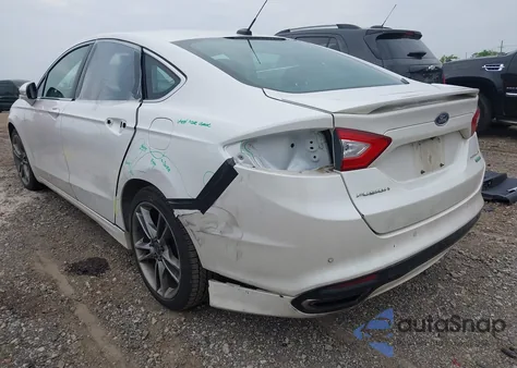 2016 Ford Fusion Titanium из США, поврежденный, VIN 3FA6P0K90GR257600